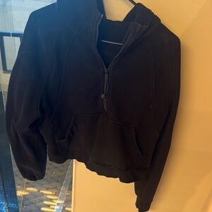 Lulu Scuba hoodie half zip